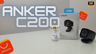 ANKER C200  A MELHOR WEBCAM QUAD HD CUSTO BENEFÍCIO MELHOR QUE LOGITECH C920 [upl. by Rabaj266]