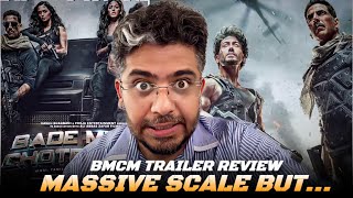 Bade Miyan Chote Miyan official trailer review reaction Akshay Kumar Tiger Shroff  HIT OR FLOP [upl. by Anisah]