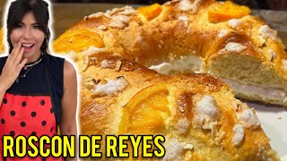 👑ROSCON DE REYES Receta Facil Con Masa Casera [upl. by Nessaj]