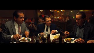 The Irishman 2019  Steak amp Chops Bar Dinner scene [upl. by Savill]