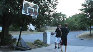 15 YEAR OLD SLAM DUNK CONTEST [upl. by Marcie]