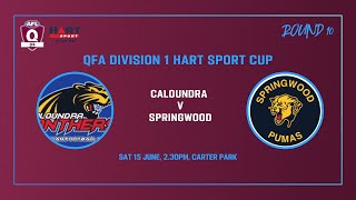 Rd 10 Caloundra vs Springwood Mens Div 1 AFL [upl. by Stuckey]