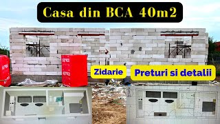 Cat costa sa zidești o casa din BCA in 2022 Preturi detaliate zidărie BCA [upl. by Haidebej]