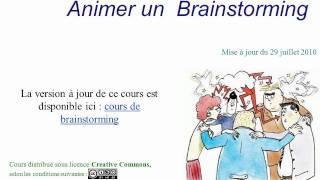 Animer un Brainstorming 16 [upl. by Teak]