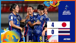 Full Match  AFC U17 Womens Asian Cup Indonesia 2024™  Group B  Japan vs Thailand [upl. by Mycah]