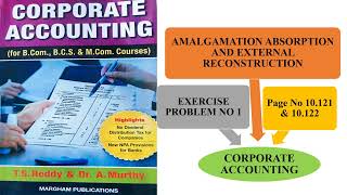 Amalgamation Absorption amp External Reconstruction Exercise Problem No 12 amp 3 [upl. by Richardo]