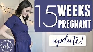 15 WEEKS PREGNANT  2nd Trimester Goals [upl. by Einnij521]