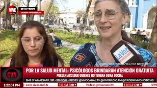 POR LA SALUD MENTAL PSICÓLOGOS BRINDARÁN ATENCIÓN GRATUITA [upl. by Ydok414]