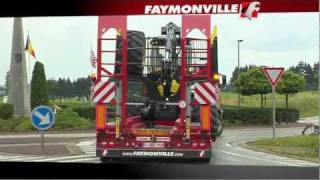 FAYMONVILLE MegaMAX  Semitrailer for forest harvesters [upl. by Gilbart]