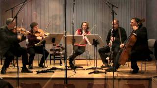 Sabine Meyer Mozart Clarinet Quintet  Carmina Quartet [upl. by Doowron]