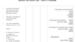 Centrelines and Girths for Quantity Surveying Students [upl. by Essyle]