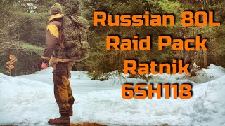 Raid Backpack 6SH118 Ratnik Russian Cold Camo [upl. by Ledoux]