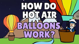 How Do Hot Air Balloons Work  Best Learning Videos For Kids  Thinking Captain [upl. by Harrow23]