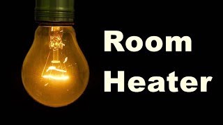 2 Simple ways to Make a Room Heater at HOME [upl. by Eneleoj]