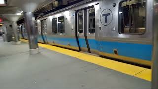 MBTA Blue Line Siemens 0700 December 26 2023 [upl. by Mclaurin]