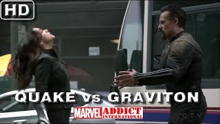 QUAKE vs GRAVITON  Agent of Shield Season 5 Episode 22 [upl. by Ahseeyt]