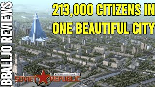 INCREDIBLE Economic City Builder  Workers amp Resources Soviet Republic  Management Tycoon Game [upl. by Enyaj936]