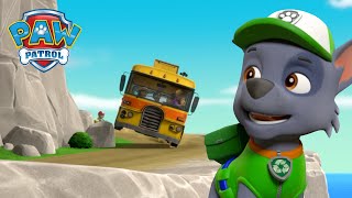 Pieski ratują rozpędzony autobus wycieczkowy i nie tylko  Psi Patrol PAW Patrol po polsku [upl. by Ridgley472]