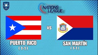 Puerto Rico 🇵🇷 vs Haiti NationsLeague CONCACAF ElHuracanAzul [upl. by Suzan]