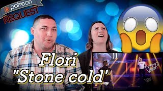 Flori quotStone coldquot – Auditions a Ciegas  The Voice Kids Spain2018COUPLES REACTION [upl. by Sral342]