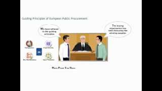 European public procurement course guiding principles  Procurement training  Purchasing skills [upl. by Nnyw851]