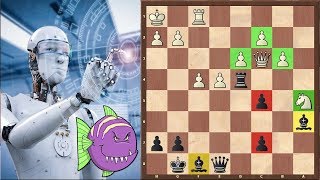 AlphaZero vs Stockfish 8  Jogo 01  IA do Google vence programa de xadrez mais forte [upl. by Fabio549]