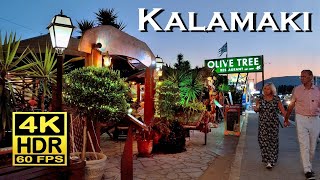 Kalamaki  Greece  Zakynthos in 4K 60fps HDR  UHD  Dolby Atmos 💖 The best places 👀 walking tour [upl. by Minor554]