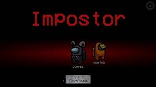 Corpse Husband Imposter Only Full Among Us Gameplay [upl. by Nnywg]