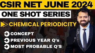 Chemical Periodicity in One Shot For CSIR NET Chemistry 2024  GATE amp IIT JAM  Chiral Academy [upl. by Hatfield]