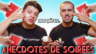 NOS PIRES ANECDOTES DE SOIRÉES w JohanPapz  Sephora [upl. by Ginni]