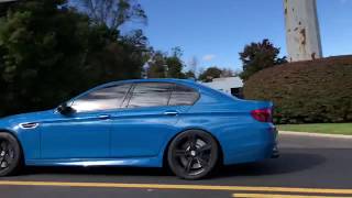 SOUL  F10 M5 Muffler Bypass Exhaust Drivebys [upl. by Aneerbas]