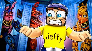 Jeffy Plays FNAF 4 in Roblox [upl. by Agripina402]