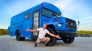 I turned a bus into a luxury tiny home [upl. by Peale]