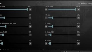 BGMI bgmi pubgmobile new sensivity sensitivity settings Bgmi pubgmobli video zero require hacker [upl. by Gellman]