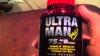 Ultra Man Max MultiVitamin Review [upl. by Yrram984]