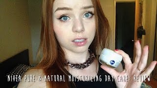 Nivea Pure amp Natural Moisturizing Day Care Review [upl. by Ikuy]