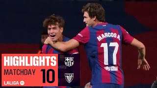 Resumen de FC Barcelona vs Athletic Club 10 [upl. by Aicilec406]