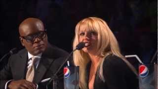 The X Factor USA  Britney Spears defends Beatrice Miller [upl. by Gibb]