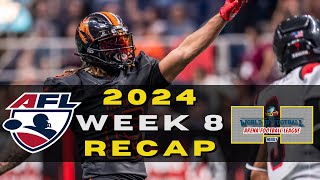 ARENA FOOTBALL LEAGUE  WEEK 8 RECAP [upl. by Nagud290]