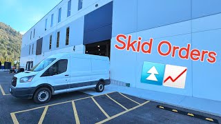 Cargo Van Delivery Business Skid Orders [upl. by Attalanta]