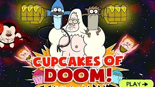 Regular Show  CUPCAKES of DOOM Cartoon Network Games [upl. by Llehcor]