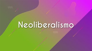 Neoliberalismo o que é características e princípios  Brasil Escola [upl. by Filmer]