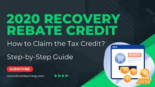 How to Claim the 2020 Recovery Rebate Credit  Stimulus Check Payments [upl. by Papagena804]