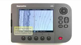 Raymarine ASeries  Chartplotter  Multifunctional Displays [upl. by Ainud183]