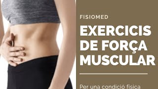 Exercicis de FORÇA muscular NIVELL 1 [upl. by Hanima644]