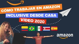 Cómo Trabajar en AMAZON desde Casa 2020  Video exclusivo con regalo incluido 😍 [upl. by Hannavas304]