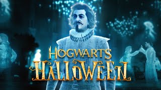 ✧˖° Halloween at Hogwarts 🎃 Ghost Party Ambience amp Music 👻°｡⋆ Sir Nicholas Deathday 💀⛧°。 [upl. by Viola290]