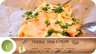 Lachsfilet auf frischem Gemüse von Profikoch Sebastian Hahne I Foodle  Food amp Recipe [upl. by Naerad]