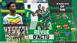 REVUE DU 19 MARS  Abdou Diallo forfait les Lioncelles échouent au porte de la finale TOW [upl. by Solhcin625]