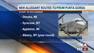 New Allegiant Flights at Punta Gorda [upl. by Figueroa]